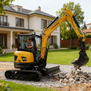 Miniescavatore KAISAN da 3,5 tonnellate con pompa motore e ingranaggi - Escavatore cingolato con motore certificato EPA, attrezzatura da costruzione ad alta efficienza - Product Image 2