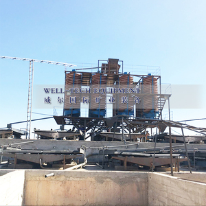 Sợi thủy tinh xoắn ốc CHUTE trọng lực Vàng <span class=keywords><strong>separator</strong></span> cho Phù Sa sa khoáng thiếc vonfram quặng nồng độ và tinh chế quá trình - Product Image 3