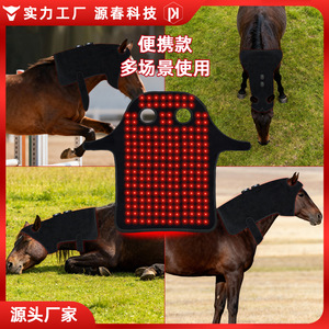 Lámpara de Fototerapia para Cuello y Cabeza de Caballo, Terapia de Luz Roja 5V, Material de Neopreno para Recuperación Después del Ejercicio - Product Image 4