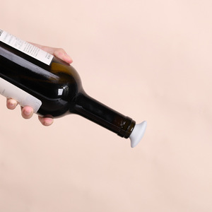 Tapón de silicona para botella de vino, tapa selladora para la conservación del vino, estilo sencillo - Product Image 2