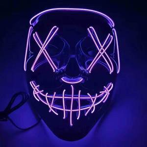 <span class=keywords><strong>Masque</strong></span> de hacker <span class=keywords><strong>LED</strong></span> lumineux, <span class=keywords><strong>masque</strong></span> intégral, V pour Vendetta, Anonymous, Guy Fawkes, pour Halloween, cosplay, fêtes, unisexe - Product Image 5