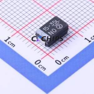 Condensador de Tántalo 593D156X9035D2TE3 2917 (Capacitancia: 15uF) (Precisión: 10%) (Voltaje Nominal: 35V) - Product Image 1