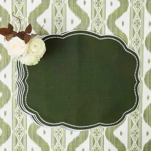 Nuevas Manteles Individuales de Lino para Otoño con Bordado, Manteles Personalizados con Bordado, Manteles de Lino al por Mayor para Bodas - Product Image 3