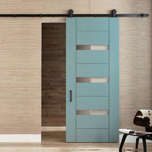 <span class=keywords><strong>Porte</strong></span> coulissante en bois massif pour chambre à coucher, maison <span class=keywords><strong>moderne</strong></span> - Product Image 3
