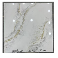 Carreau de Luxe Porcelanato Brillant Émaillé en Céramique 60x60 pour Sol Intérieur Maison Standard Blanc Effet Marbre Fournisseur de Carreaux en Porcelaine