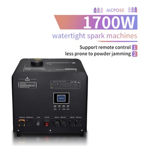 Máquina de Chispas Frías a Prueba de Agua para Exteriores AICPOSE, Personalizable, con Control Remoto, 1700W, para Eventos y Escenarios - Product Image 1