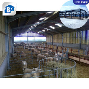 Abri préfabriqué pour moutons, abri pour chèvres, conception d'abris pour l'élevage de chèvres, abris pour fermes de chèvres - Product Image 2