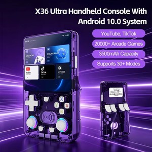 เครื่องเล่นเกมพกพา X36 Ultra หน้าจอ IPS ขนาด 4.2 นิ้ว สไตล์เรโทร พร้อม Wi-Fi และเกมในตัว 28000 เกม - Product Image 2