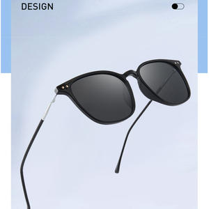 Gafas de sol polarizadas Tr90 para mujer, protección UV400, tipo 3, lentes AC, embalaje en caja, protección solar de alta gama - Product Image 2