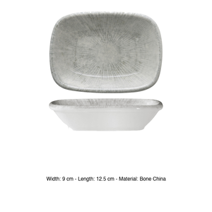 ชามสี่เหลี่ยมอาร์นิม 12.5 × 9 ซม. นิวโบนไชน่า ดิจิตอล พริ้นท์ กูรัล - Product Image 3