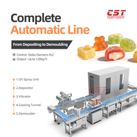 CST Nieuwe Automatische Gummy Depositor Machine Instapmodel Snoepgoedproductieapparatuur Nauwkeurige Temperatuurregeling Eenvoudige Bediening voor