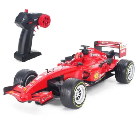 2023 Qualificação F1 Rc Carro 1/18 Modelo De Carro De Corrida Bateria Rápida Hobby Grau Rc Carro Plástico Unisex AA Bateria Controle Remoto 50m