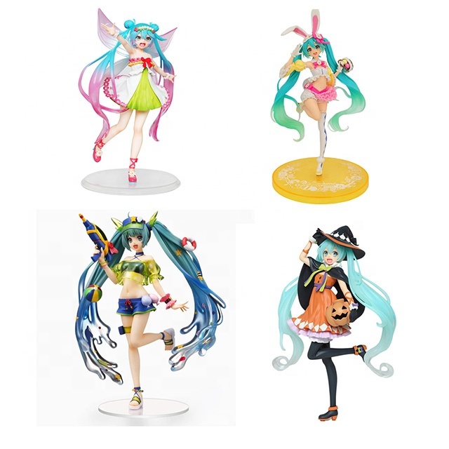 Custom OEM PVC Cute Girl Comic Anime Action Figure Toy Collectible Display Gift Decoration