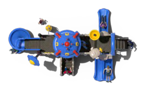 Tobogán de Plástico Ecológico LLDPE de <span class=keywords><strong>Backyard</strong></span> Discoveries, Juego de <span class=keywords><strong>Parque</strong></span> <span class=keywords><strong>Infantil</strong></span> para Jardín y Escuela, Capacidad para 5-10 Niños - Product Image 3