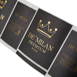 Etiquetas Personalizadas de Alta Calidad para Whisky Red Label de 750 ml - Product Image 3