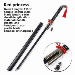 Espadas de Cosplay de Kurosaki Shinobu de 84 cm, Accesorios de <span class=keywords><strong>Zangetsu</strong></span>, Tensetsu, Tsukikiri, Hyourinmaru, Espada de Anime para Colección de Cosplay - Product Image 6
