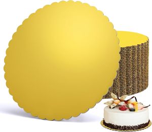 Plateau et support à gâteau ronds de 12'', 10'', 8'', 6'' sur mesure, qualité alimentaire, épaisseur 2 mm, plaque commerciale pour biscuits et pizzas - Product Image 1