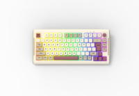 Acer OAK223 Clavier de jeu à membrane filaire USB étanche 80 touches RGB rétro-éclairé Anti-Ghosting Hot-Swap Fonction
