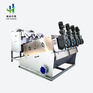 Hocheffiziente 304 Edelstahl Abwasserbehandlung Schlammentwässerungsmaschine Pumpe PLC-Motor 1 Jahr Dauerbetrieb - Product Image 4