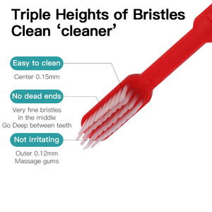 Diskon besar-besaran 2025 grosir sikat gigi pesanan jumlah besar sikat gigi Kualitas bagus untuk perawatan gigi perjalanan Hotel - Product Image 5