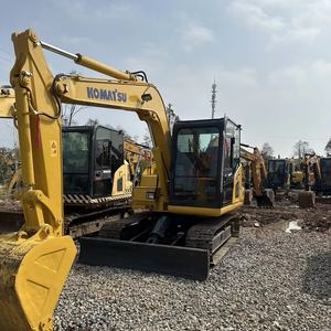 Excavatrice d'occasion Komatsu PC70-8 de haute qualité, mini-excavatrice sur chenilles de 7 tonnes, godets pour travaux de terrassement, excavatrices PC 60 70 78us avec EPA - Product Image 1