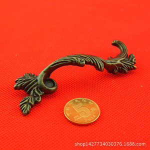 Antique Style Zinc Alloy Drawer Handle 86mm Traditional Cabinet Door Pull Bar Handle Durable Furniture Hardware - Product Image 3