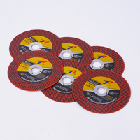 Disque de coupe rouge de 4,5 pouces (115 mm) – Disque de découpe super fin abrasif à faible bruit pour fer