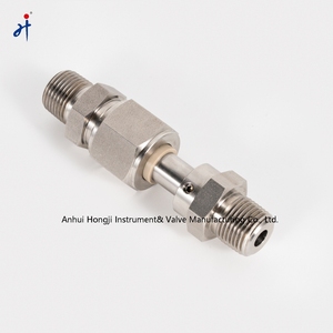 Thép không gỉ 1/2 "MNPT cách điện Doanh swagelok loại chủ đề phụ kiện nén - Product Image 4