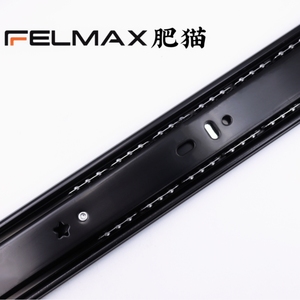 <span class=keywords><strong>Guide</strong></span> <span class=keywords><strong>per</strong></span> cassetti Felmax da 45 mm, silenziose, a estrazione totale, scorrevoli, <span class=keywords><strong>per</strong></span> armadi e mobili da ufficio - Product Image 3