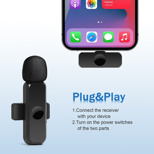 K2 không dây ve áo <span class=keywords><strong>Microphone</strong></span> sân khấu chuyên nghiệp hiệu suất cho di động Android điện thoại cho các sự kiện trực tiếp - Product Image 6