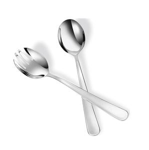 Antique Nouvelle Arrivée En Acier Inoxydable Salade Cuillère Fourchette Serveurs Élégant En Métal Ustensiles De Cuisine Et De Restaurant pour Les Mariages - Product Image 1