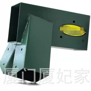<b>Swing</b> Reinforcement Steel Corner <b>Bracket</b> Carbon Steel Black And Green Manual Bending General Use - Product Image 3