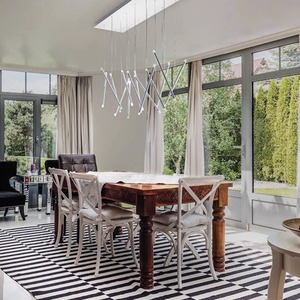 Aanpasbare Hotellobby Lift Hal Villa Art Decoratie Hangende Combinatie Led Moderne Kroonluchter Hanglamp - Product Image 5