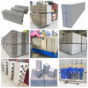 Bê tông đúc sẵn rỗng lõi tấm Máy xi măng ceramsite 3D Tường Bảng điều khiển máy làm rỗng lõi EPS tường Bảng điều khiển Tấm - Product Image 2