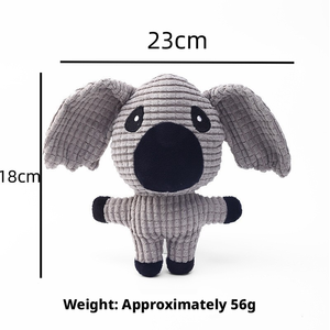 Nuevo juguete para mascotas - juguete de peluche con función de sonido, relajante y duradero para masticar y para la dentición, juguete con sonido para perros - Product Image 4