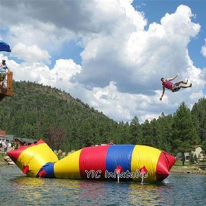 Juego Inflable de Agua para Saltar, Almohada Flotante de PVC, Equipo de Catapulta - Product Image 4