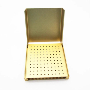100 Holes <strong>Dental</strong> <strong>Burs</strong> Holder High Speed Diamond <strong>Bur</strong> Block Holders Autoclavable - Product Image 3