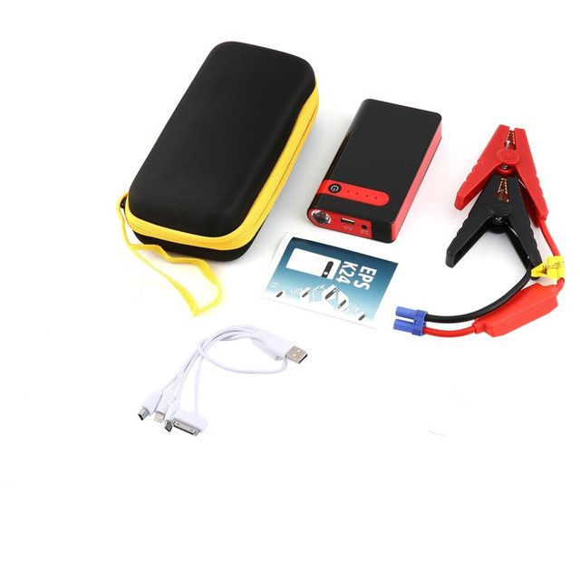 1200MAH Portable Car Jump Starter Power Bank 200A Peak Battery Jumper Starter