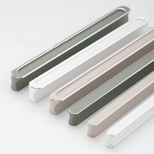 Modern <b>Cream</b> T-shaped Aluminum Cabinet Handle for Dresser Drawer Bedroom Living Room Kitchen Hotel Use with Easy Installation - Product Image 2