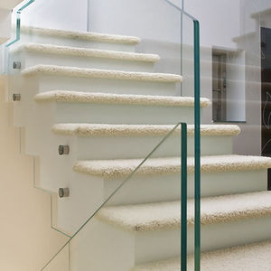 Thời Trang Mới Không Khung Bài Kính Lan Can Ngoài Trời Thép Không Gỉ Lan Can Cho Cầu Thang Và Ban Công Tự Làm Cài Đặt - Product Image 4