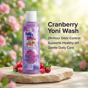 <span class=keywords><strong>Detergente</strong></span> <span class=keywords><strong>Intimo</strong></span> Femminile Delicato pH Bilanciato alla Mirtillo Rosso, Gel Organico per l'Igiene Intima Femminile, <span class=keywords><strong>Detergente</strong></span> Vaginale alla Curcuma per Donne - Product Image 4