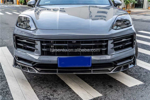 Para actualizaciones del Porsche Cayenne con kit de carrocería de fibra de carbono AE, difusor delantero y alerón trasero - Product Image 4