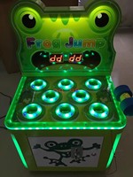 Máquina de Juego Arcade de Salto de Ranas - Estilo Empujador de Monedas, Marca OEM Personalizable
