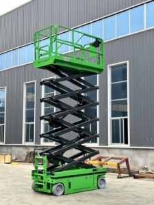 Ali 20ft 30ft 40ft o mini hidráulico elétrico completo pequeno Scissor o elevador automotor com certificação do CE - Product Image 4