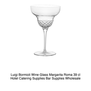 Copa Margarita 39 cl Roma 1960 H 18.4 cm Ø 11.4 cm Luigi Bormioli - Product Image 2