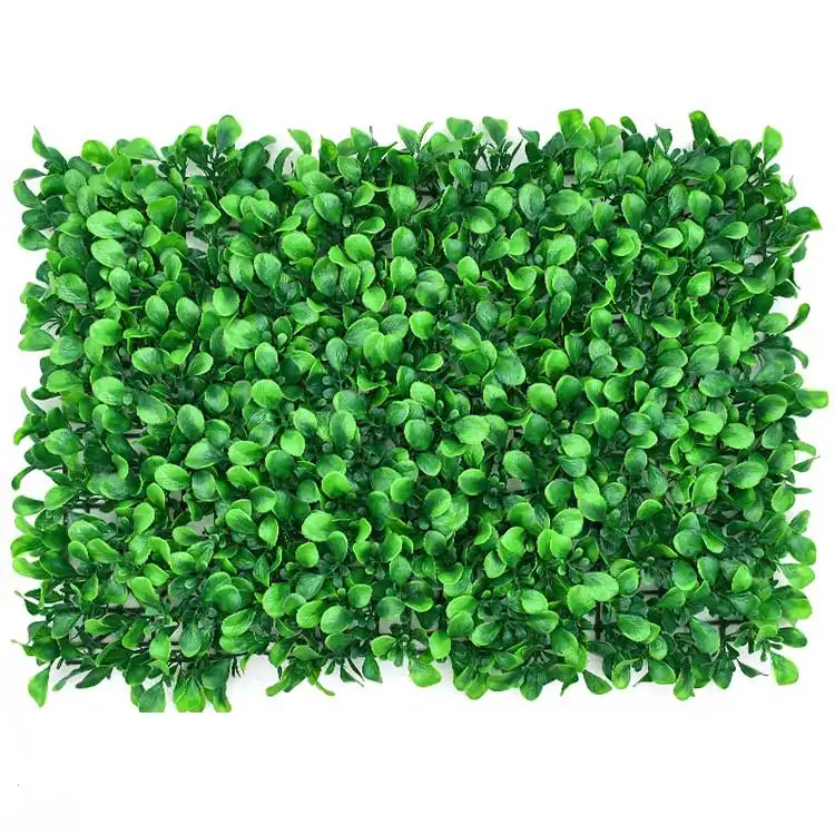 40*60cm Lawn Plastic Hanging Artificial Green Plant Grass Wall For Wall Decoration Artificial Plant Wall Boxwood Panels