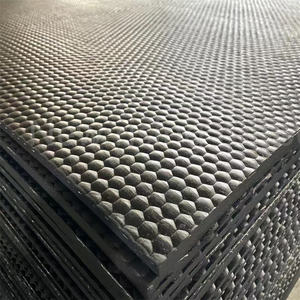 Nouvelle condition hexagone motif marteau tapis en caoutchouc tapis PP et sol en plastique pour porcelet bétail bois et emballage de palettes - Product Image 2