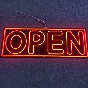 Bán Hàng Nóng <span class=keywords><strong>Led</strong></span> Mở Neon Đăng Tuỳ Chỉnh Rõ Ràng Acrylic Backboard <span class=keywords><strong>LED</strong></span> <span class=keywords><strong>Blink</strong></span> RGB Neon Đăng - Product Image 5