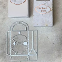 Piccola MOQ Custom nuova scatola che fa metallo taglio muore stencil stampa Die taglio per Album fai da te Scrapbooking carta goffratura