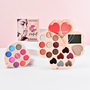 พาเลทอายแชโดว์ขนาดพกพา น่ารัก กะทัดรัด สำหรับใช้แต่งหน้าประจำวัน - Product Image 3